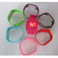 Fashion LED Silicone Wristband Digital Watch for Promotion